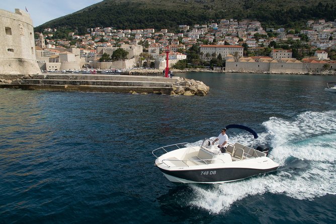 8h from Dubrovnik to the Elafiti islands with Quicksilver 675 boat - A Private Quicksilver 675 Boat Day From Dubrovnik