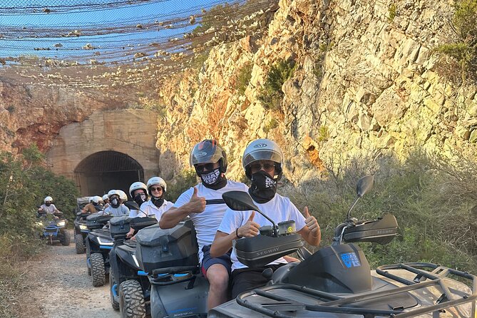 Adrenaline Quad Safari Tour - Mount Hum: the payoff view over Komiža and the archipelago