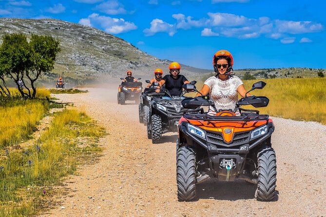 ATV Dinara Mountain tour with picnic - First hour: pickup, gear, and the quad skills you actually need