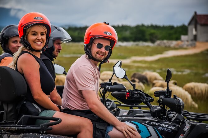 ATV Dinara Mountain tour with picnic - Cetina River canyon stop: picnic, honey, and the swimming-friendly moment