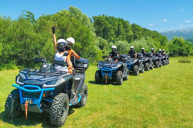 ATV Quad Safari Tour with Picnic & Swimming from Split - From Split to the countryside: the drive past Klis Fortress and Sinj