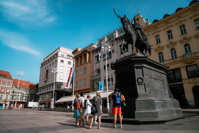 Best of Zagreb with the WW2 Tunnels - Ban Jelačić Square, the smartest place to begin