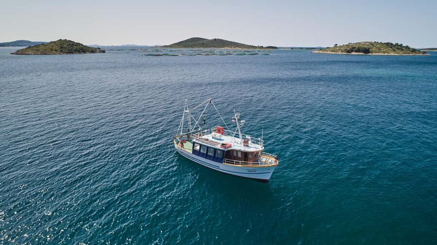 Biograd: Authentic Fishing Tour in Croatia. Kids Love This! - Sailing the wooden boat Sveti Andrija out of Vrgada