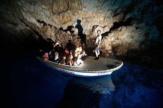 Blue Cave and Hvar 5 Islands full-day Speedboat Tour from Split - Budikovac Lagoon snorkel time: turquoise water and real gear
