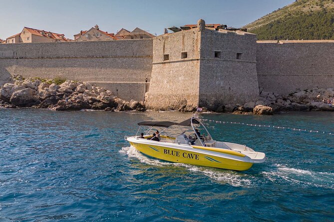 Blue Cave Dubrovnik Speedboat Tour & Lopud Island - Kolocep Island caves: Blue and Green, plus real swimming time