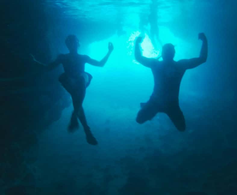 Blue Cave-Green caves-Lopud Sandy beach - tour with drink - Three Green Caves on Koločep: rock colors in crystal clear water