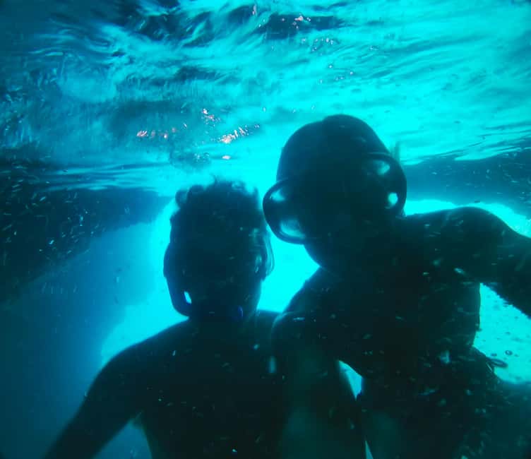Blue Cave-Green caves-Lopud Sandy beach - tour with drink - Blue Cave on Koločep Island: the moment you see why you swim