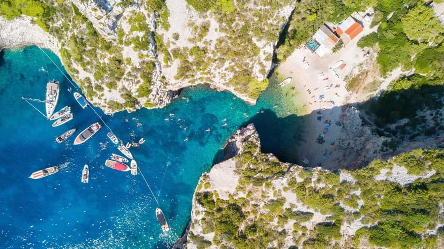 Blue Cave & Island Treasures: Komiža & 5 Gems Boat Tour - Komiža on Vis: your first taste of island life