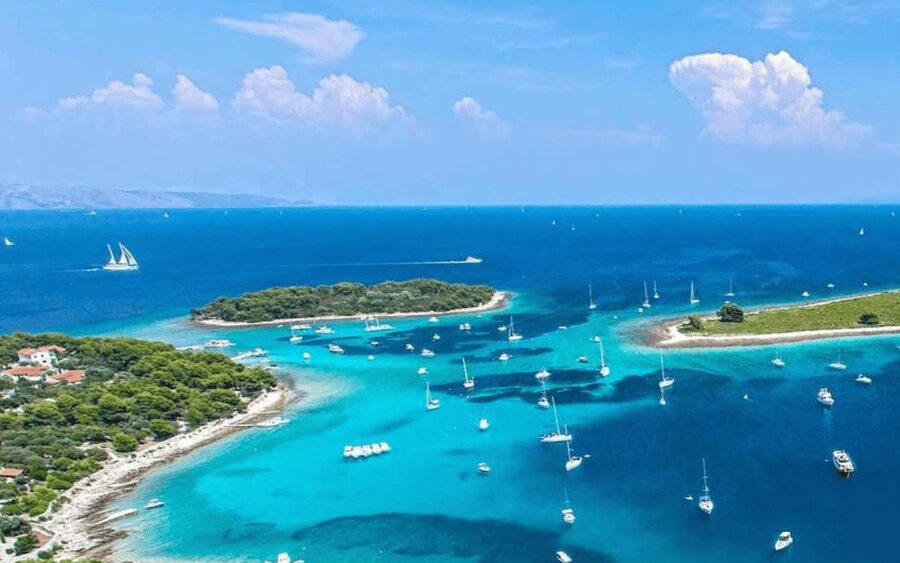 Blue Lagoon Boat Tour from Trogir with Lunch and Drinks - Šolta at Nečujam: liquorice tasting and the shipwreck bay
