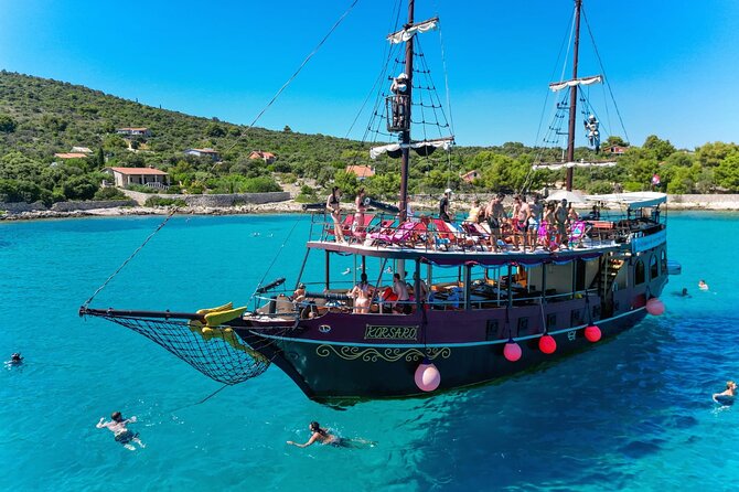 Blue Lagoon & Underwater Museum from Split with Lunch & Drinks - Boarding the Pirate Boat in Split, Where the Day Really Starts