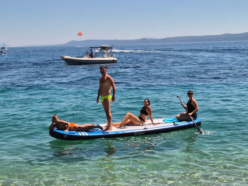 Bol: Zlatni Rat Beach Stand Up Paddle Board Rental - Safety basics and beginner comfort with Mario