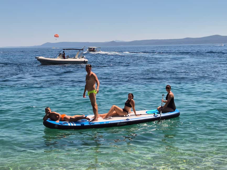 Bol: Zlatni Rat Beach Stand Up Paddle Board Rental - Extras that can turn your hour into more than paddling