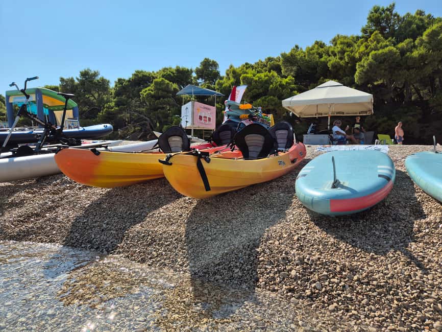 Bol: Zlatni Rat Beach Stand Up Paddle Board Rental - Price and value: $18 per group for a 1-hour rental