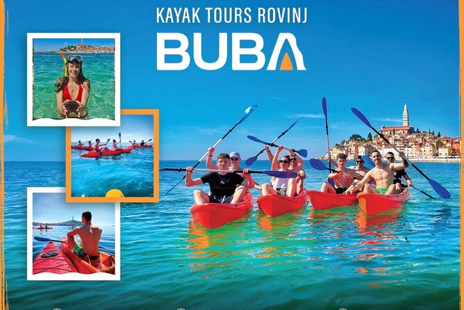 BUBA-Kayak Tours Rovinj FREE-drinks,pictures,snorkeling equipment - Rovinj Kayak Tour to Sveta Katarina Island: The core idea