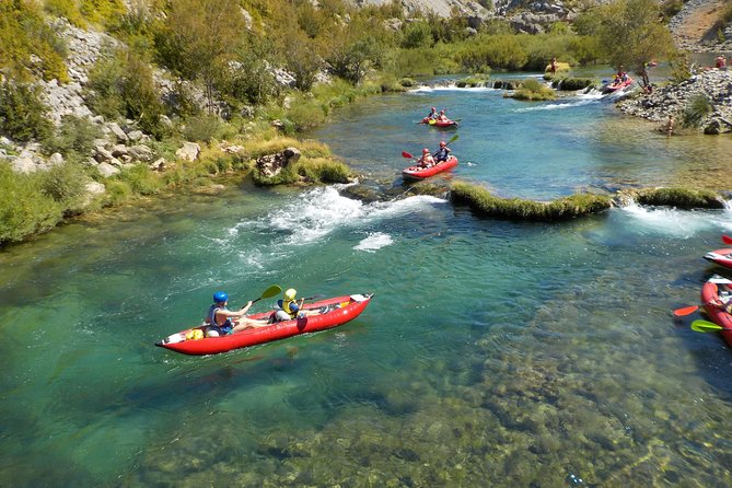 Canoe safari / rafting on river Zrmanja - The Waterfall Section: Fun, Controlled, and Unforgettable