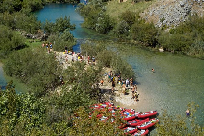 Canoe safari / rafting on river Zrmanja - The 10:00 am Start and How Your Day Flows