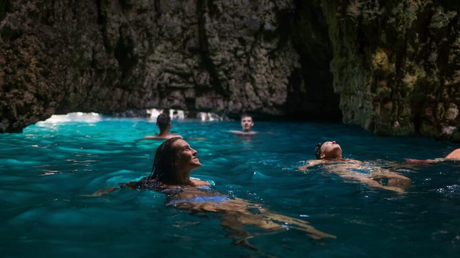 Cape Kamenjak: Kayak Tour with Cave Experience - The Cliffs, the Sea Tunnel, and Velika Kolombarica