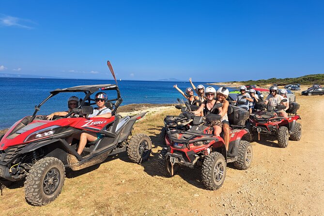 Cape Kamenjak Quad Safari 2.5h – Cliff Jump & Safari Bar - The cliff jump option: adrenaline, but with a choice