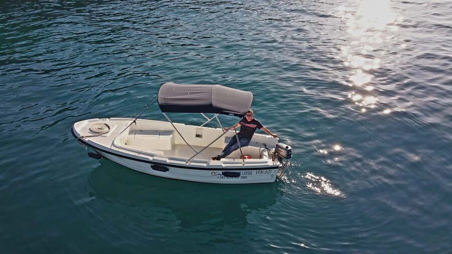 Cavtat: Boat Rental - Cruising Cavtat Coast for Views, Photos, and Walking Time