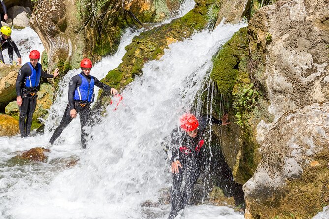 Cetina River Extreme Canyoning Adventure from Split or Zadvarje - The second abseiling: when the work kicks in