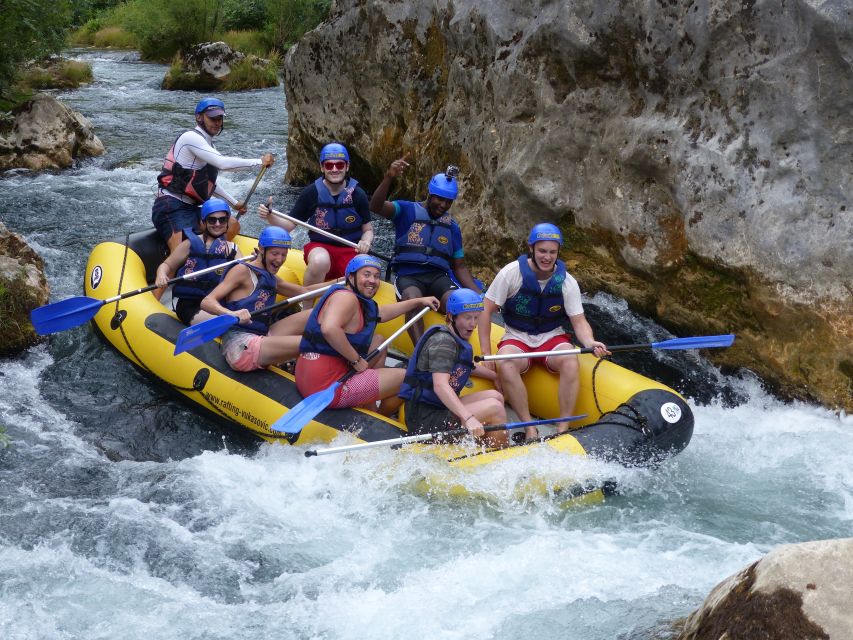Cetina River: Rafting and Cliff Jumping Tour - The raft day: multiple runs over rapids, waterfalls, and quiet stretches
