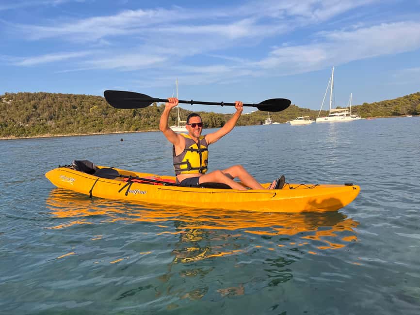Čiovo Island: Sunset Kayak Tour with Wine - Starting at Put Lokvice 8: The First 35 Minutes on the Water