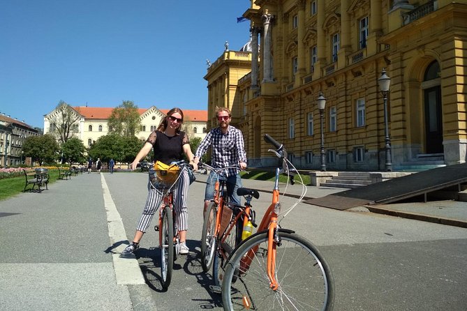 Classic Zagreb Bike Tour - How hard is the ride? Cobblestones, crowds, and one steeper climb