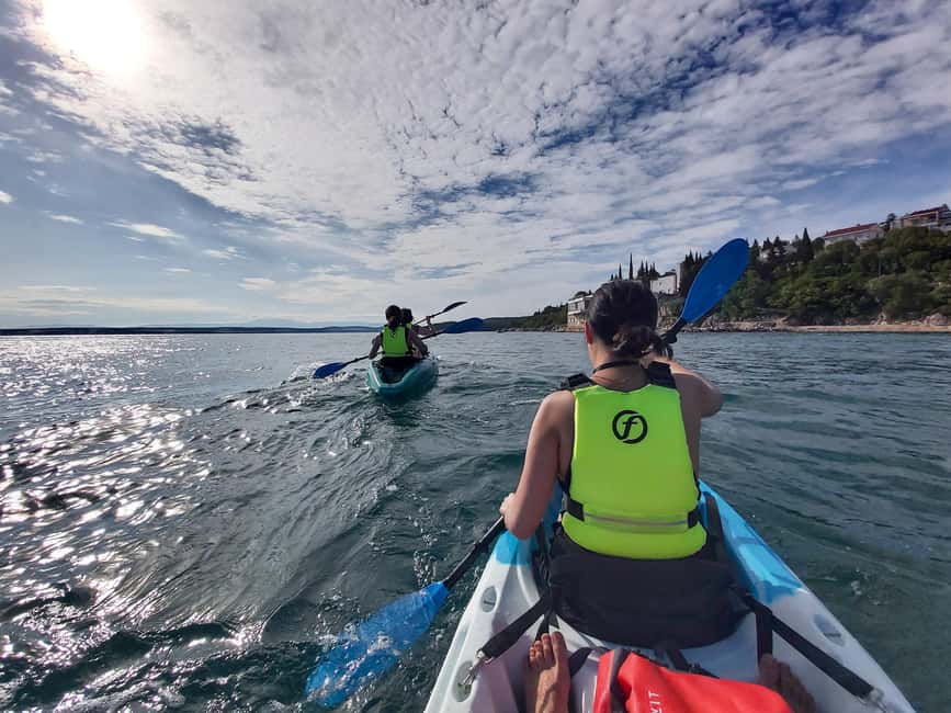 Crikvenica: Coastline Guided Kayak Tour with Viewpoint Hike - The key moments that make this tour worth your time