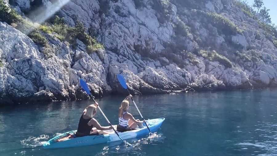 Crikvenica: Coastline Guided Kayak Tour with Viewpoint Hike - Kayaking the Crikvenica coastline: Kačjak, cliffs, and easy rhythm
