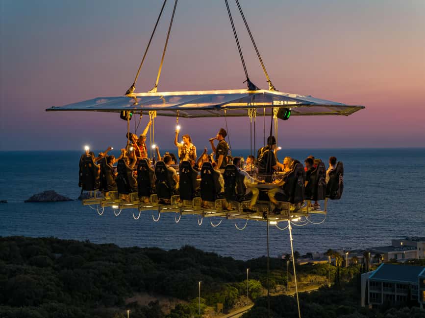 Dinner in the Sky Dubrovnik - Dinner in the Sky Dubrovnik: a sky-meal reality check