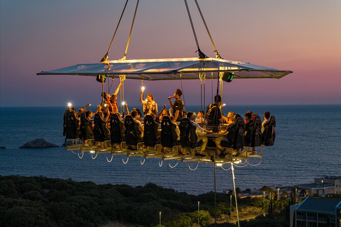 Dinner in the Sky Dubrovnik - Dine 50m above ground - Dinner in the Sky Dubrovnik at 50m: the view is the main character