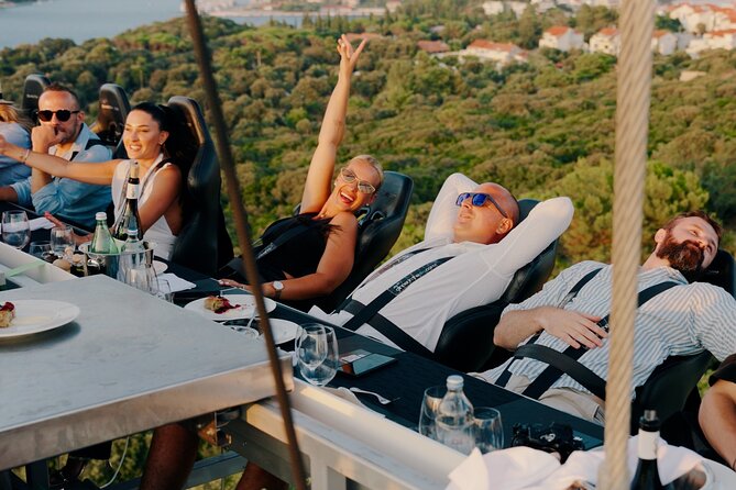 Dinner in the Sky Dubrovnik - Dine 50m above ground - Safety and comfort: what you should know before your brain panics