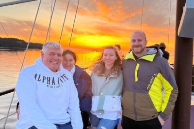 Dolphin Watching & Sunset Boat Tour With Dinner and Drinks