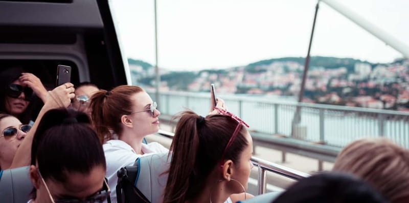 Dubrovnik: Convertible Bus Panorama Tour with Audio Guide - Stop Three: Srđ Hill Viewpoint and the Clear-Day Italy Bonus