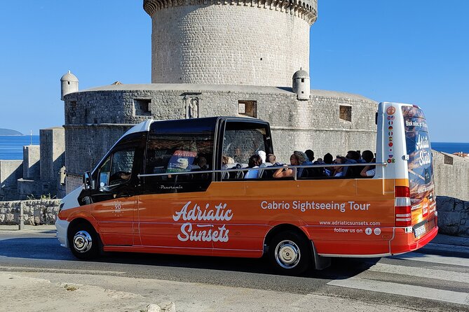 Dubrovnik: Convertible Minibus Panorama Tour with Audio Guide - Key points to know before you go