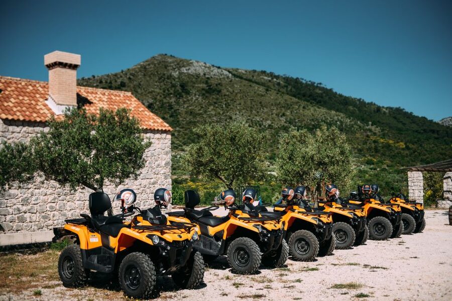 Dubrovnik: Countryside Guided ATV Adventure with Brunch - Koraćevo Refreshments: Homemade Ham, Cheese, and Drinks
