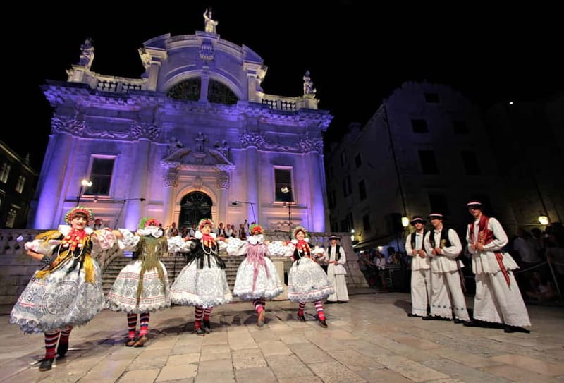 Dubrovnik: Croatian Folklore Show - The Music: Klapa-Style Singing Meets Orchestra Support