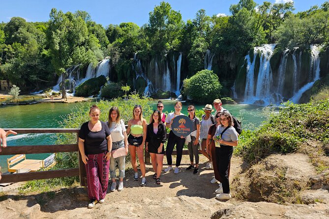 Dubrovnik Day Tour: Explore Mostar & Kravice Waterfalls in Bosnia - Kravice Waterfalls: Fast-Track Entry and an Hour That Goes Fast