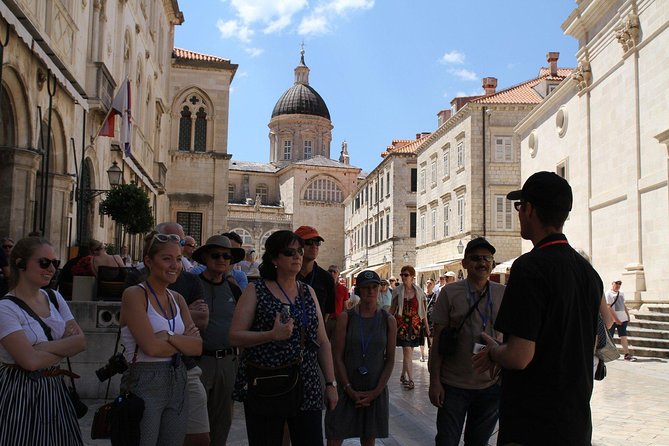 Dubrovnik Discovery Old Town Walking Tour - The Assumption Cathedral stop, and the 1667 earthquake context