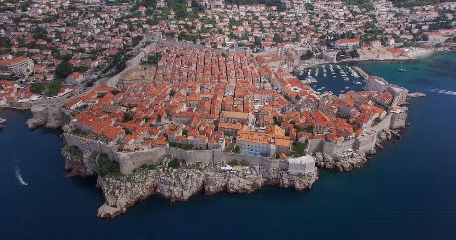 Dubrovnik: Early Bird Walking Tour - Fort Lovrijenac viewpoint: the early history intro that puts the city in context