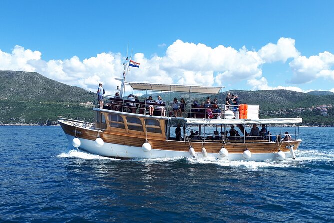 Dubrovnik Elafiti Islands Cruise with Lunch, Drinks and Pickup - Kolocep: Clear-Water Swim Time and Easy Beach Relaxing