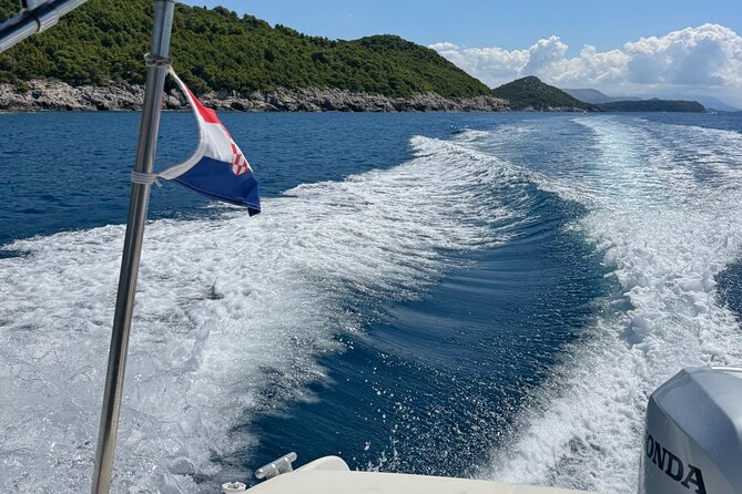 Dubrovnik Elaphiti Blue cave best offer private speedboat tour - Koločep beaches, churches, and car-free island wandering