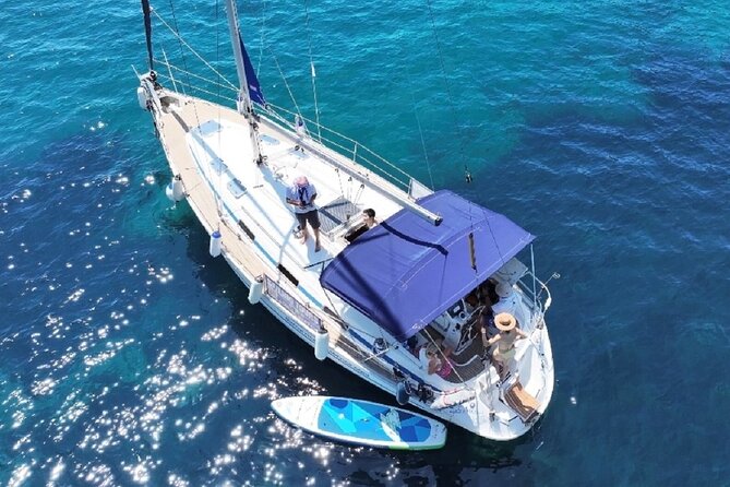 Dubrovnik : Full Day Group Sail Boat Tour to Elaphiti & Blue Cave - Sunj Beach on Lopud: your one proper beach-hour