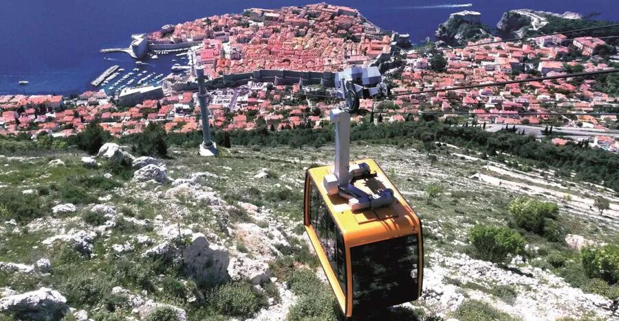 Dubrovnik: Group Sightseeing Tour with Stunning Views - Srđ postcard views, Old Town walls, and Fort St Lawrence
