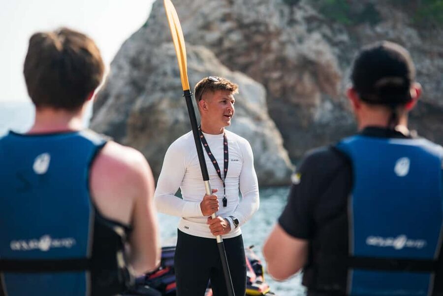 Dubrovnik: Guided Sea Kayaking and Snorkeling Tour - Safety briefing first, confidence second