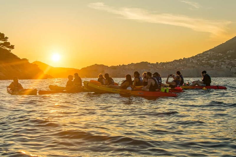Dubrovnik: Guided Sunset Sea Kayaking Tour with Wine - What $47 Buys You: Equipment, Stops, and the Wine Payoff