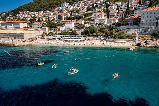 Dubrovnik Kayak Rental on Banje Beach - Price and value for a 2-hour kayak rental (up to 2 people)