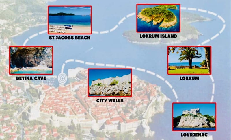 Dubrovnik: Lokrum Island and Betina Cave Boat Tour - A 4-hour mix that actually fits Dubrovnik