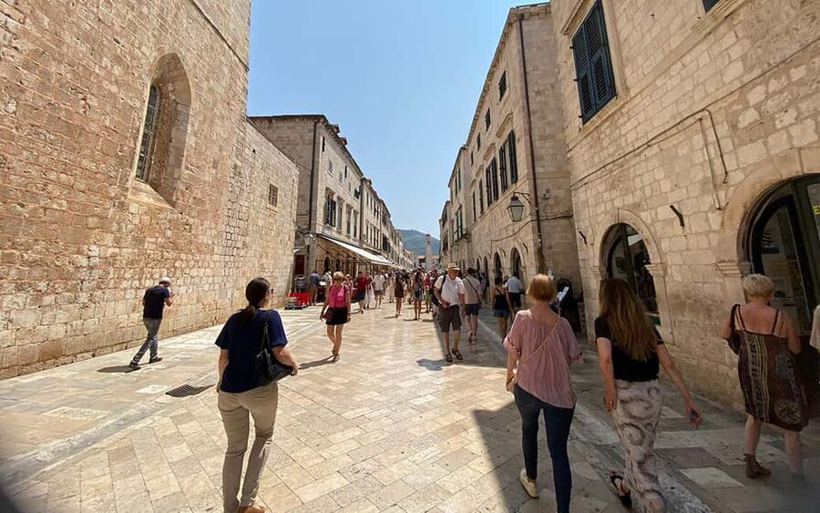 Dubrovnik: Old Town, Lokrum Island Tour with Tickets & Lunch - The Aphrodite and Pan statue stop that sets the tone