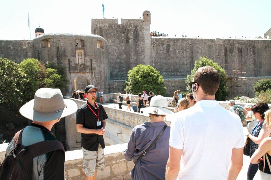 Dubrovnik: Old Town Walking Tour - Old Port: finishing near the water with the story still attached